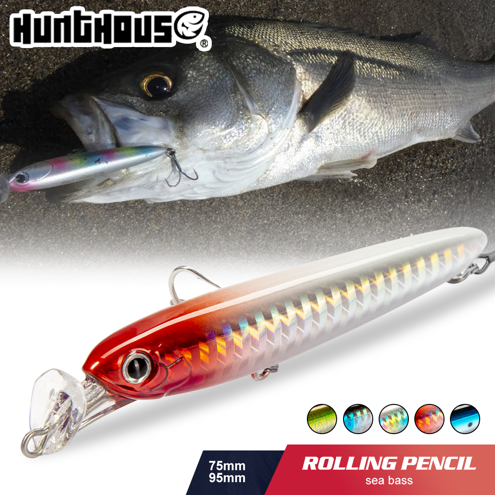 Hunthouse Minnow popper lures 75 95mm 13g 22g  9 ..